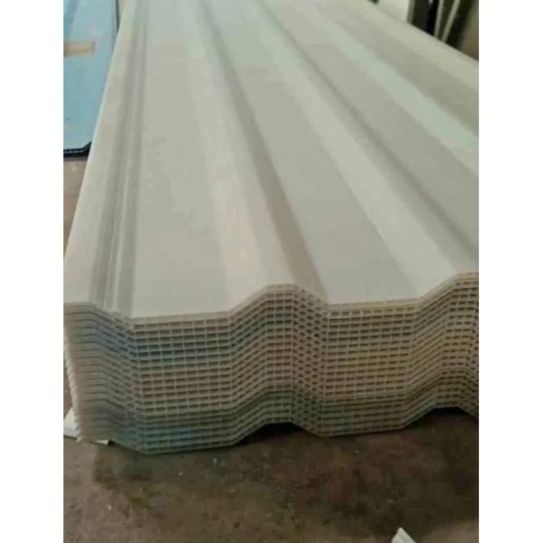 Atap upvc bening,translucent,atap tembus cahaya