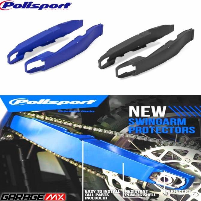 SWING ARM PROTECTOR YZ125 250 POLISPORT - COVER SWING ARM YAMAHA YZ Original