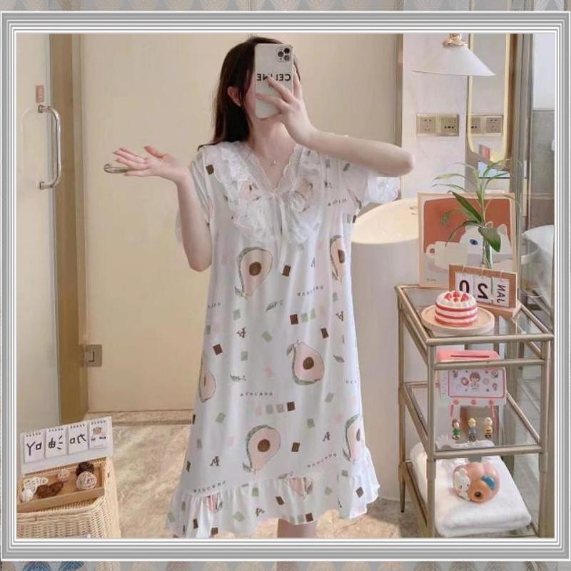 Cuci Gudang Daster Pita Renda Air Import//Baju Tidur Premium Import - Termurah Terlaris Berkualitas 