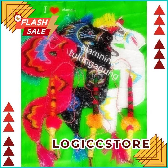 Kuda Lumping Jaranan Bambu Rambut Rafia SALE