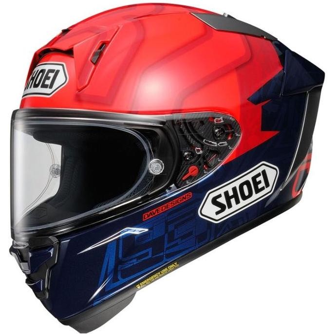 Shoei X15 Marc Marquez 7 Tc1 X-Fifteen Full Face