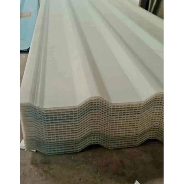 Atap upvc bening,translucent,atap tembus cahaya