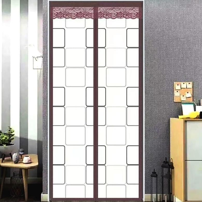 02 Tirai Ruangan AC Tirai Pintu Magnet Pelastik Khusus Ruangan Ber AC