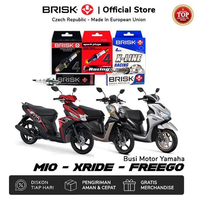 DV176 - Busi Motor Yamaha Mio Freego Xride BRISK