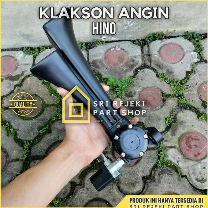 Klakson Angin Hino RK Air Horn 12/24 Volt Truk SKR