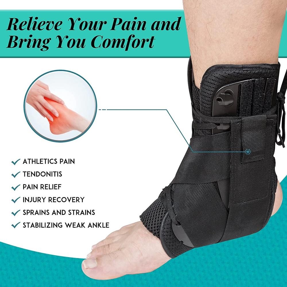 Ankle Brace / Deker Ankle / Penyanggan Ankle / Ankle Support / Alat Terapi / Kesehatan / Olahraga