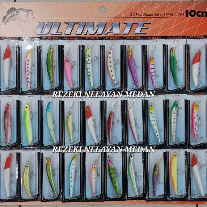MINNOW SET / UMPAN HARD LURE ULTIMATE (30pcs)