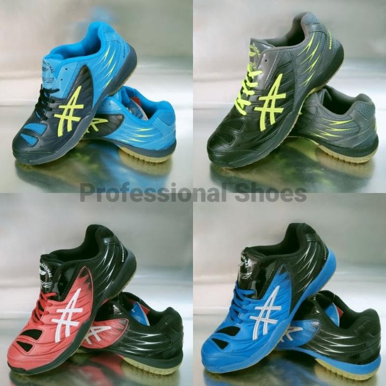 (Terbaru) Sepatu Badminton Professional Barracuda Original Bulutangkis Shoes (Terlaris)