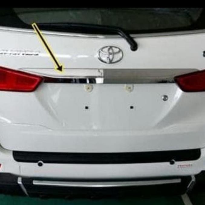Trunklid Lis Chrome Pintu Bagasi Avanza/Xenia 2016-2018 Original Best Quality