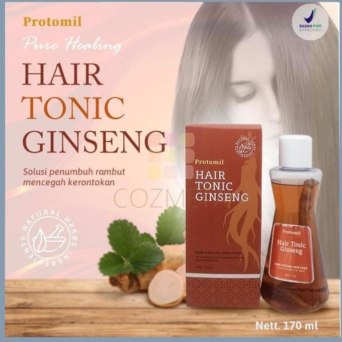 Protomil Hair Tonic Ginseng 170ml Tonik Rambut Rontok [terbaik]
