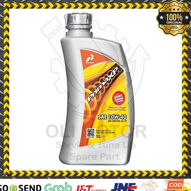 Oli Mesin Mobil Bensin Pertamina Prima Xp 10w-40 1 Liter HEMAT