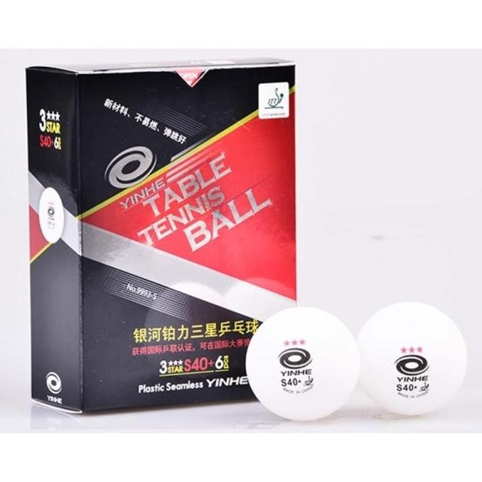 Bola Pingpong YINHE Seamless Isi 6 YINHE Tenis Meja Original