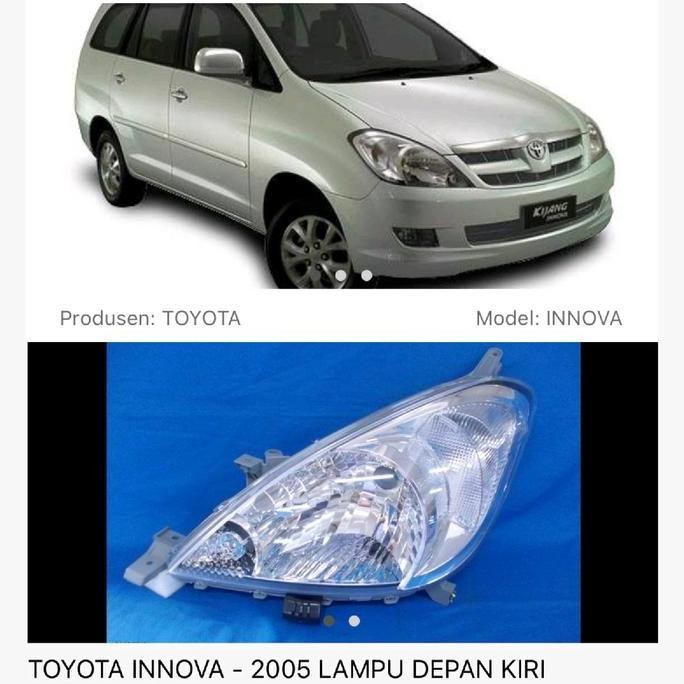lampu depan innova 2004 sampai 2010 TERMURAH