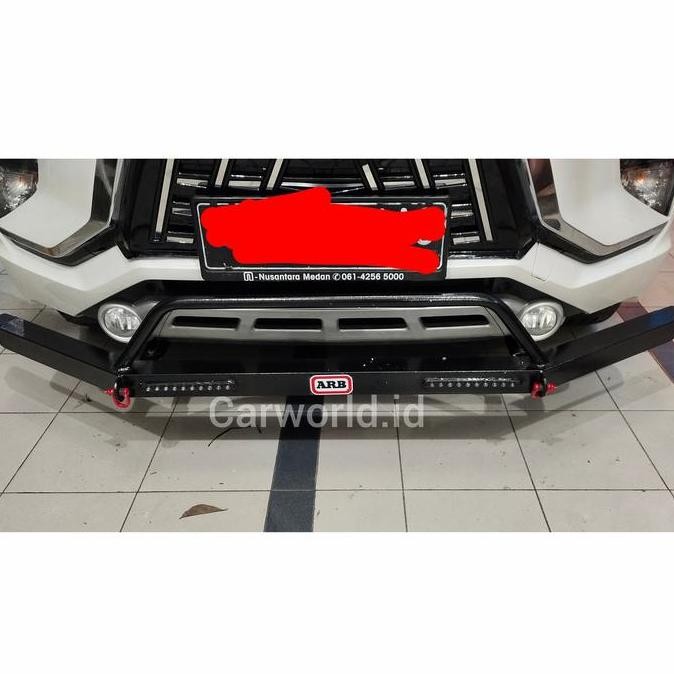 Towing Bar Depan Palang Bumper Besi Xpander + Led