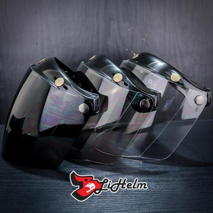 Visor Helm Zeus ZS 385 / ZS 380 / CARGLOSS CF RETRO Clear