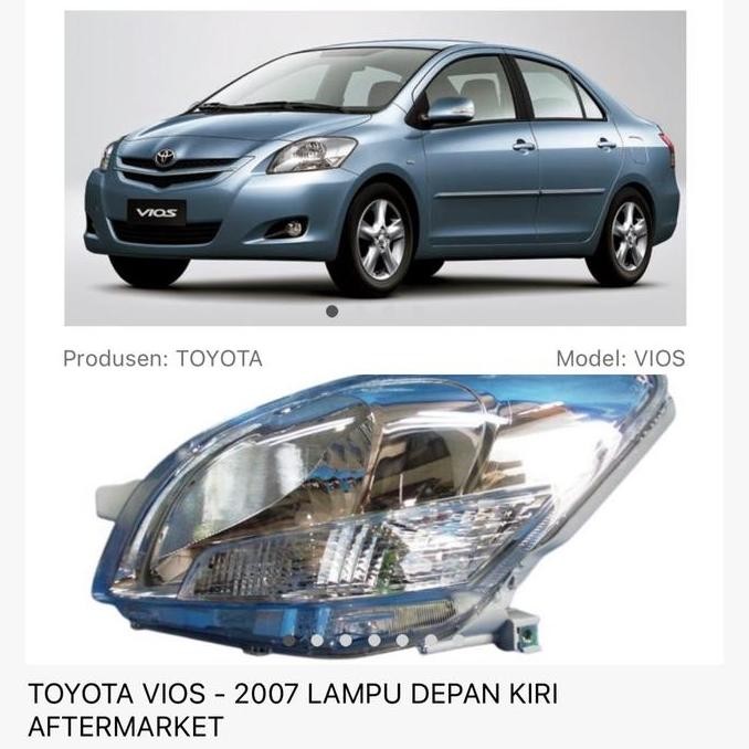 Headlamp vios-lampu depan vios-limo 2007-2012 RESTOCK