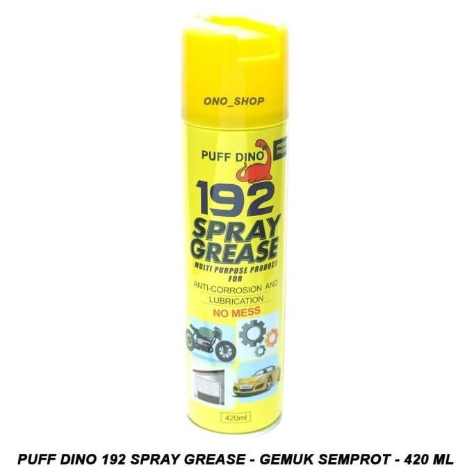Puff Dino 192 Spray Grease - Gemuk Semprot 420 Ml - Khusus Pulau Jawa