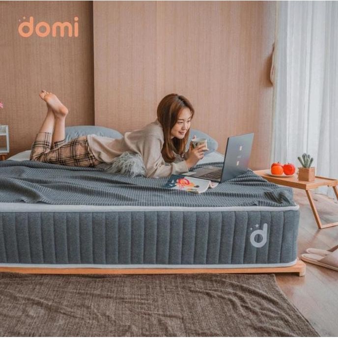 Domi Studio Mattress / Kasur Pocket Spring Bed / Motion Isolation