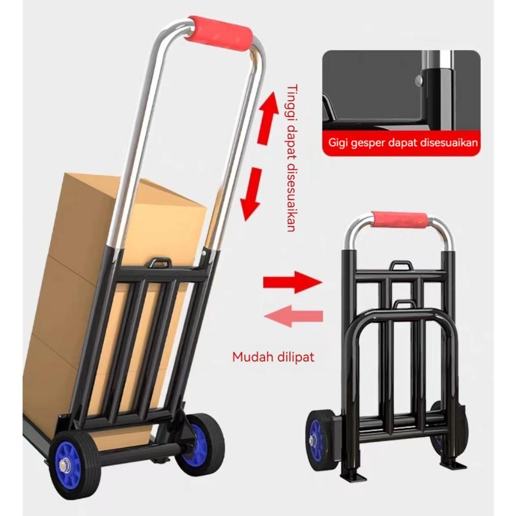 PROMO Highline Trolley Troli Lipat Reaim Troli Lipat Serbaguna Troli Besi Lipat Troli Galon Troli Be