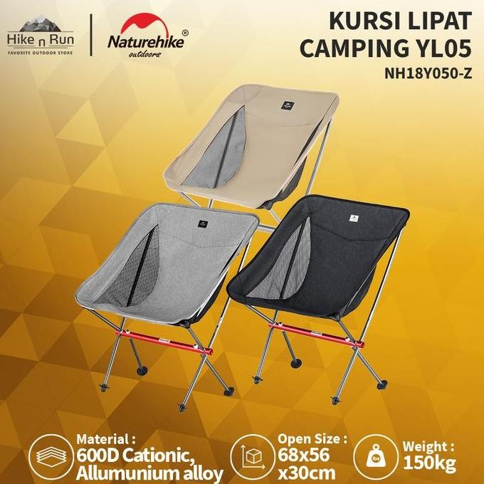 Kursi Lipat Naturehike YL05 NH18Y050-Z Folding Moon Chair
