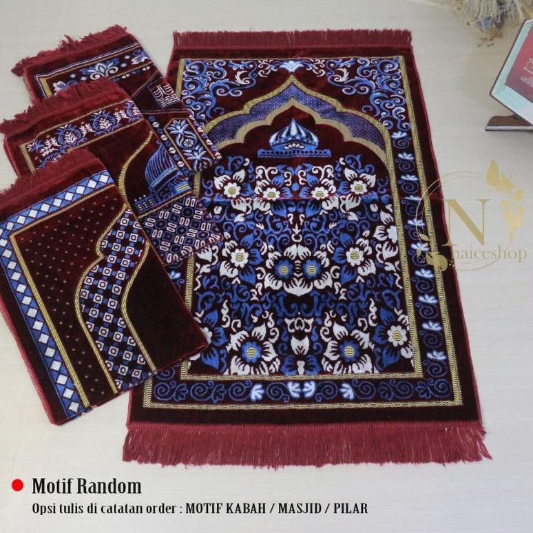 New Sajadah Turki Bulu Halus Premium Dijamin Halus Sajadah turkey ~