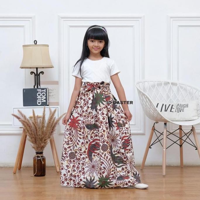 Rok Batik Anak Panjang Perempuan SD