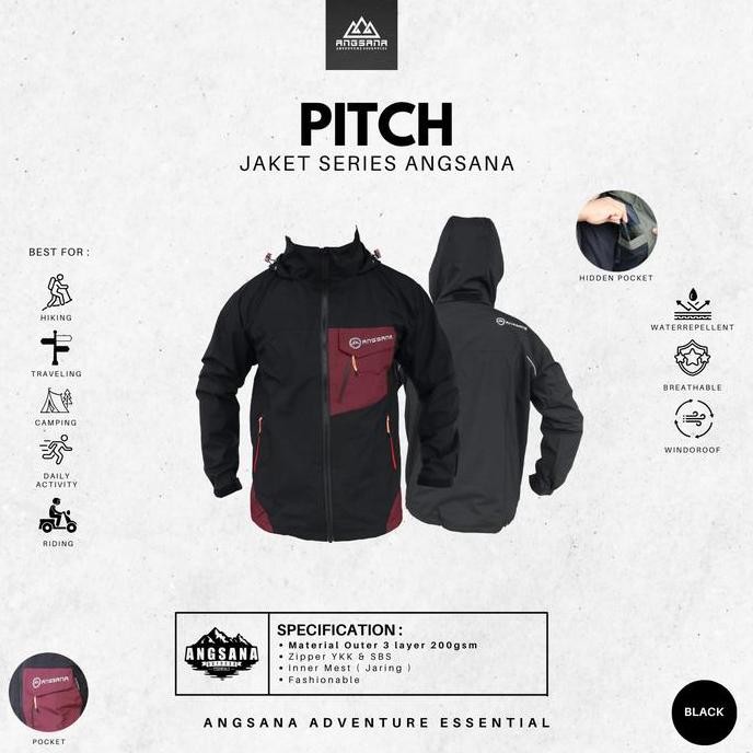 Jaket Angsana Seri Pitch Daily Activity