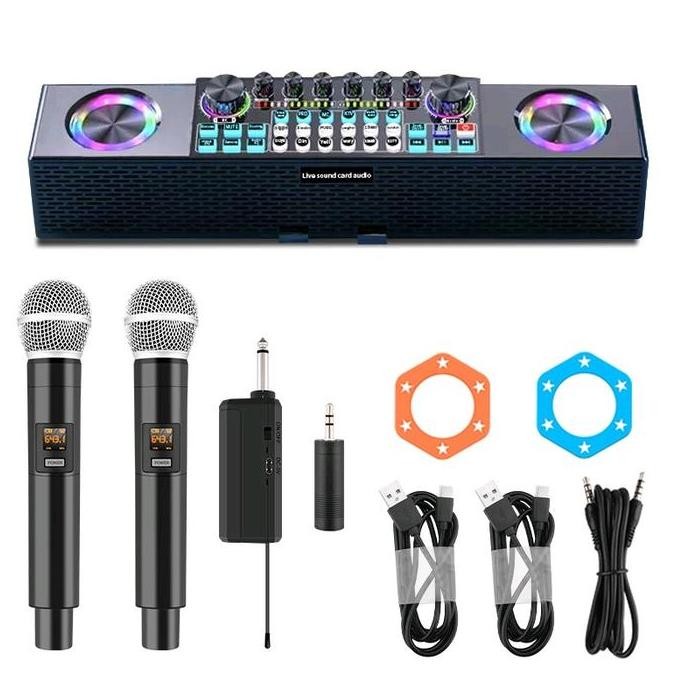 Sy6 Sound Card Audio Nhl6 Bluetooth Speaker All In One / Soundcard Sy6