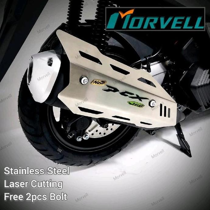 Promo Honda PCX 160 - PCX 160 Roadsync Cover Knalpot Tameng Knalpot Muffler Cover COD