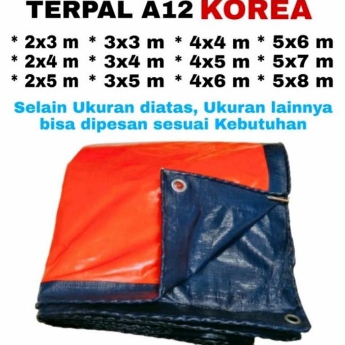Terpal A12 Korea Import Ukuran 5X7