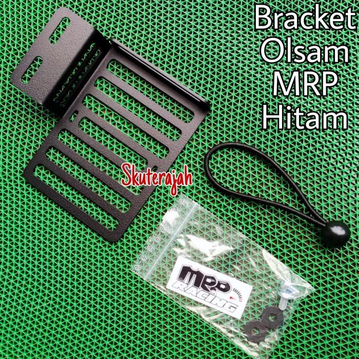 Bracket Oli Samping MRP Hitam utk Vespa Ring 10