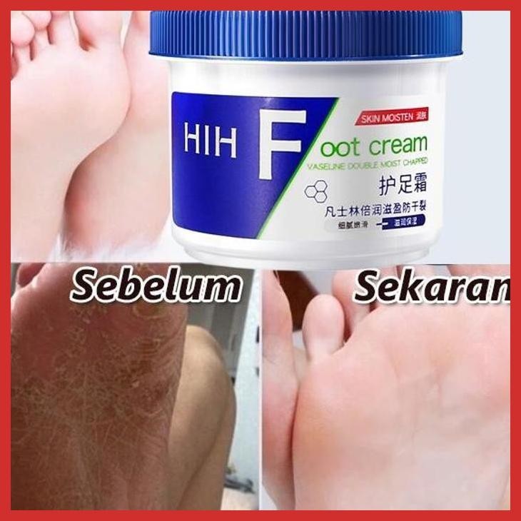 (PERAWATAN DIRI) VASELINE KAKI PECAH DAN KERING FOOT CREAM 40G OBAT KAKI PECAH PELEMBAB KAKI KERING 