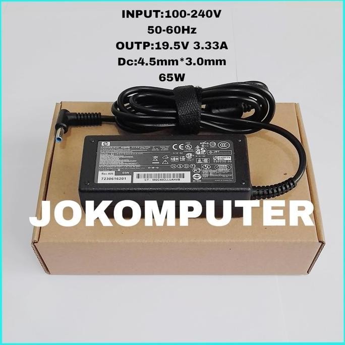 Adaptor Charger Laptop Hp Envy 17 Series 3.33A Ori