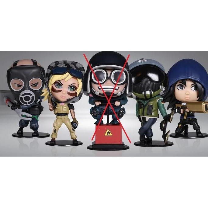 Ubisoft Rainbow Six Siege Six Collection Serie 2 Figure BEST QUALITY