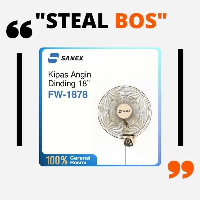 Wall fan sanex 18 inch/ kipas angin dinding sanex 18 inch MURAH