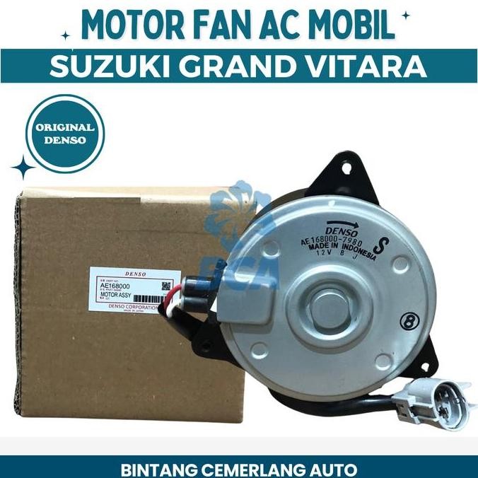 Promo Motor Extra Ekstra Fan Kondensor AC Mobil SUZUKI GRAND VITARA COD