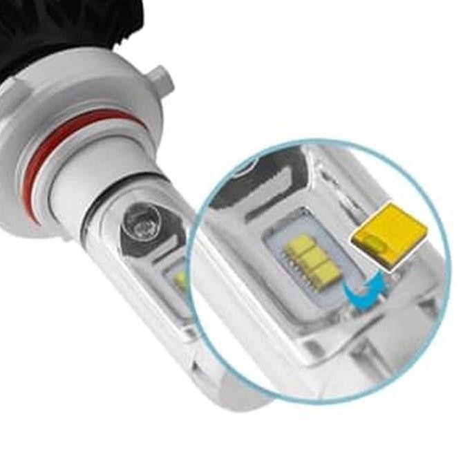 DB22>> Lampu LED Mobil X3 H11 With ZES 2nd G Chip