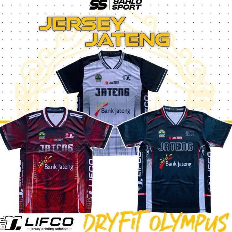 Jersey JATENG Lifco - Olympus - Pria - READY STOK