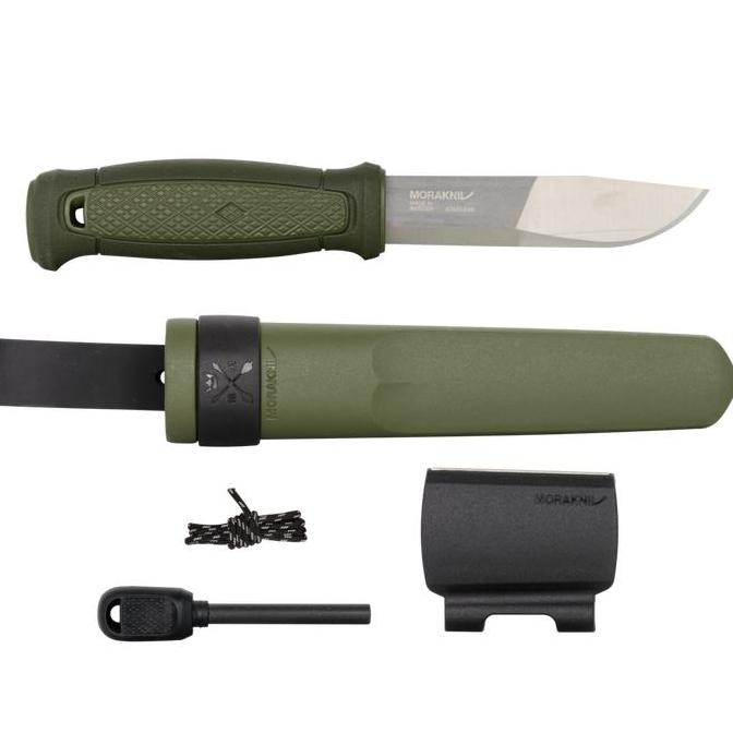 Pisau Morakniv Kansbol With Survival Kit - Bushcraft Stainless Steel