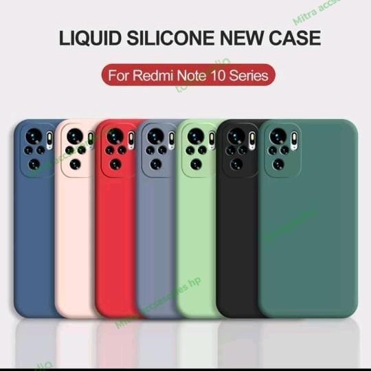 Case Xiaomi redmi note 10 softcase anti noda silicon