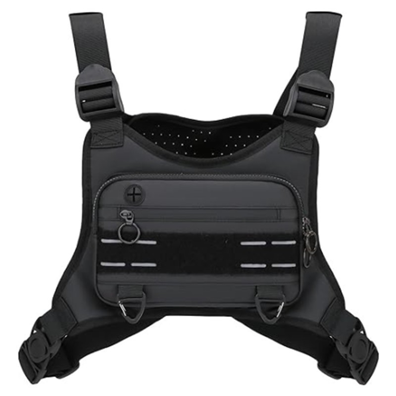 Rompi Lari Pria dan Wanita Marathon Tas Ponsel Tahan Air Tas Dada Bersepeda