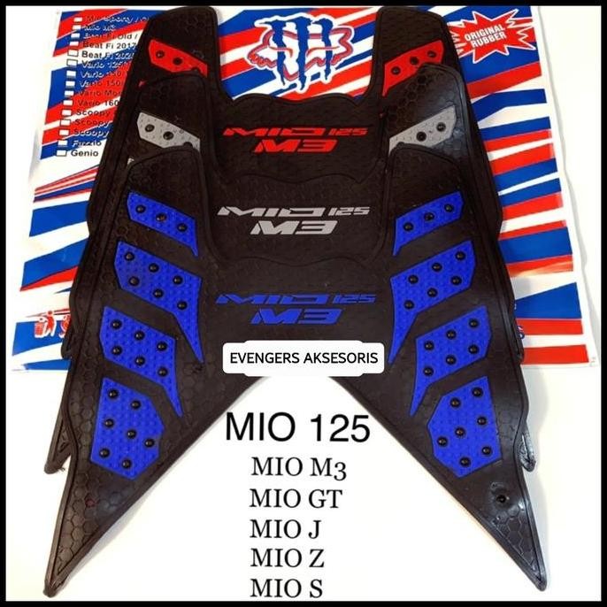 Karpet Keset Kaki Injakan Lantai Motor Mio M3/Mio Z 125/Mio S/Mio Gt/J