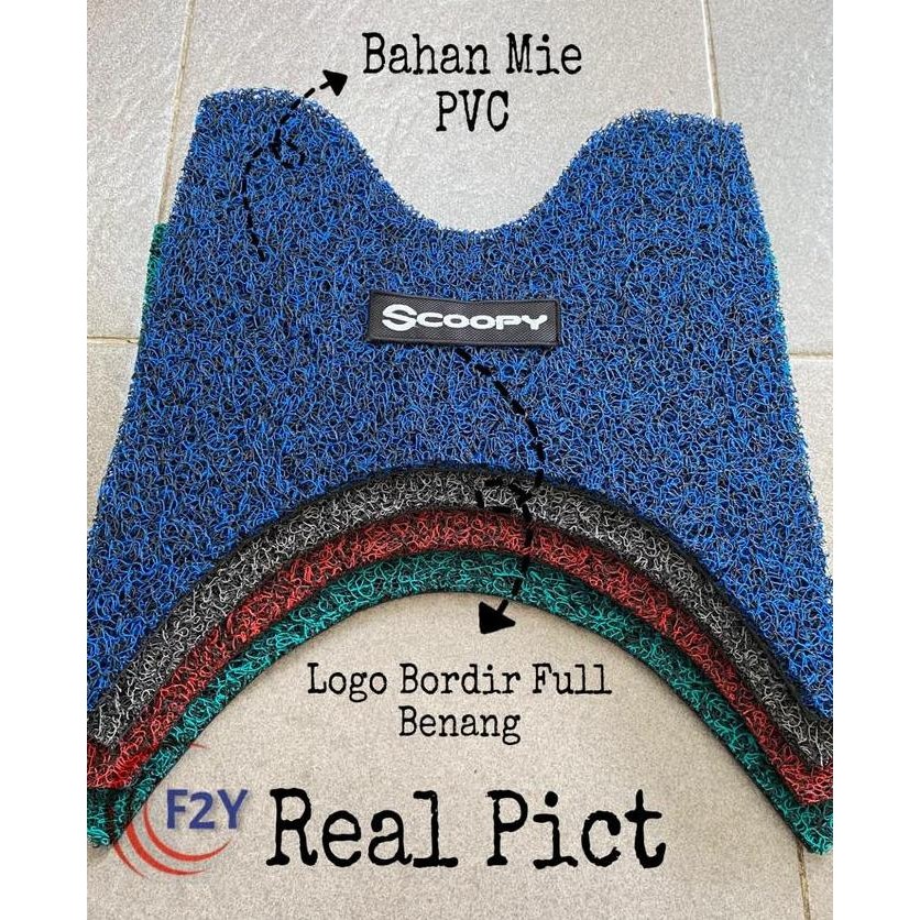 Karpet Motor Scoopy All Type Premium, Karpet Motor Mie Bihun Scoopy