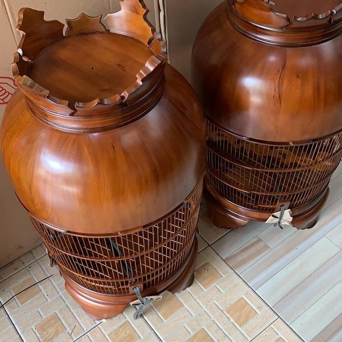 SANGKAR KANDANG PERKUTUT JATI ORIGINAL JEPARA CMS murah