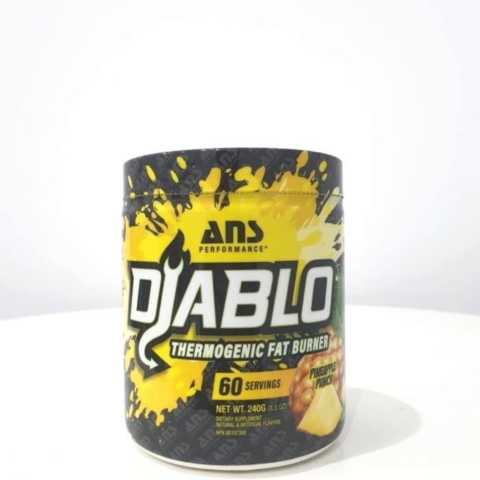ANS DIABLO AM FAT BURNER POWDER 60 SERVING ORIGINAL 