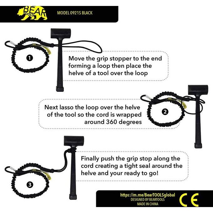 Tali Lanyard Carabiner Elastis Untuk Panjat Tebing