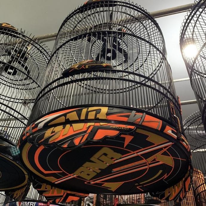 SANGKAR KANDANG BURUNG MURAI BATU BNR RACING 3D BARU NO 2 murah