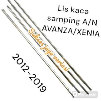 LIS KACA SAMPING ALL NEW AVANZA Karet Pelipit Car