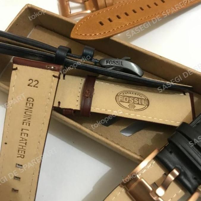 Strap Tali Jam Tangan Fossil Kulit Tali Fossil Kulit Premium Class