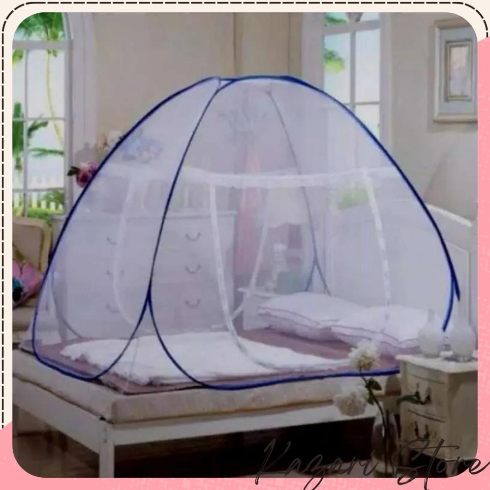 KAZARI Kelambu Tenda Butterfly 200x200cm